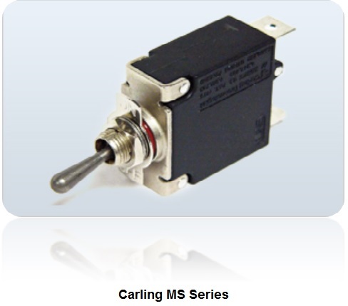 carling hydraulic magnetic ms series circuit breaker